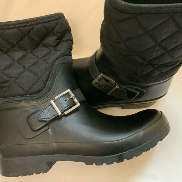 Sperry Top-Sider Women's Walker Fog Rain Duck Boot - Black - Size 7 STS98313 - Picture 4 of 9